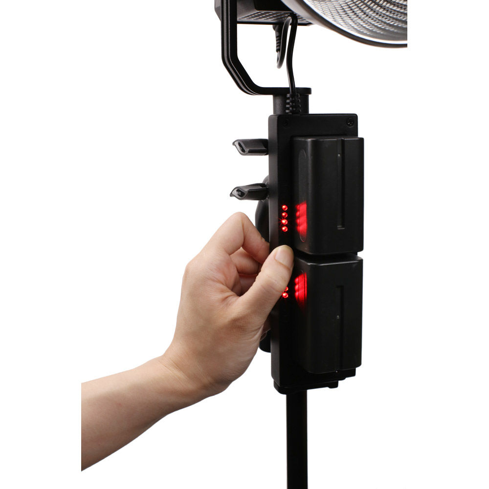 Nanlite Forza 60 Battery Grip (NP-F Battery Compatibility