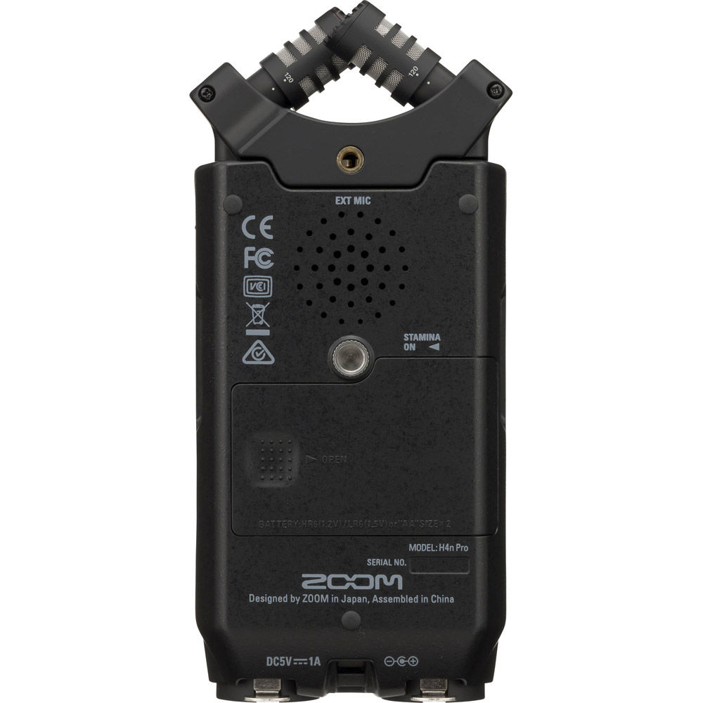 Zoom H4n Pro All Black Handy Audio Recorder ZOOM