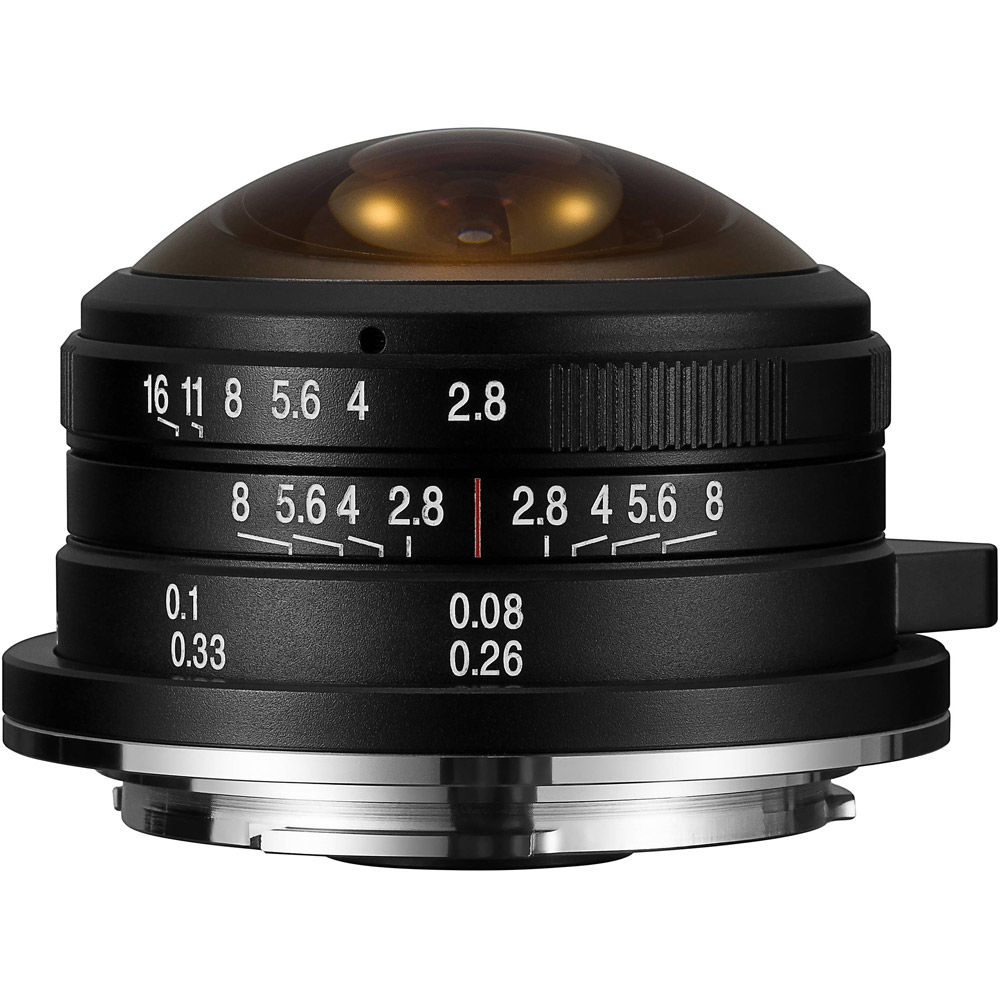 Laowa 4mm f/2.8 Circular Fisheye mFT Mount Manual Focus Lens