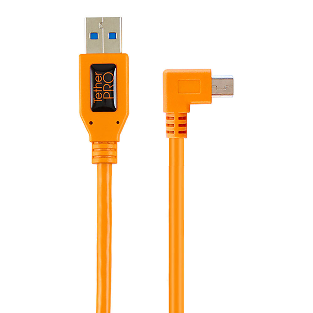 Tether Tools USB 2.0 to Mini-B 5-pin Right Angle Adapter 