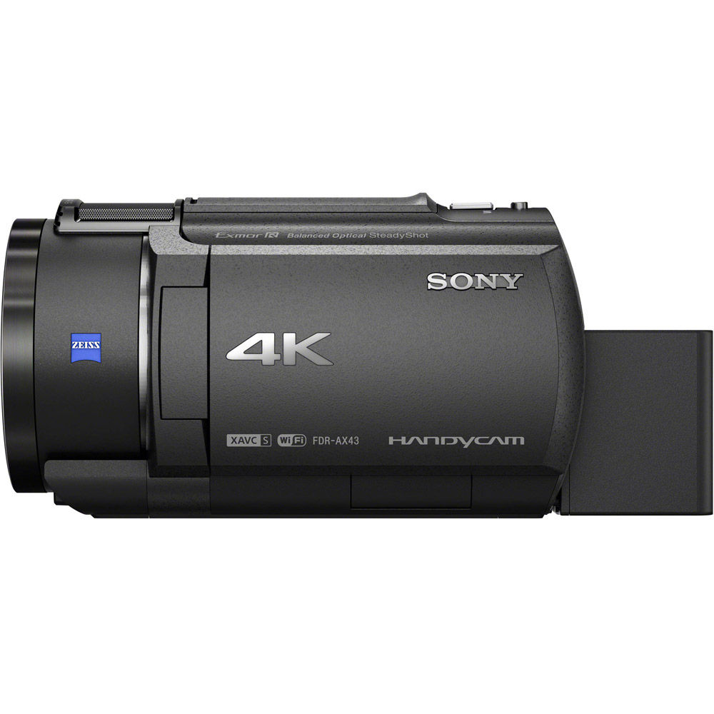 Sony AX43 4K Handycam with Exmor R CMOS Sensor FDRAX43/B Pro Camcorders