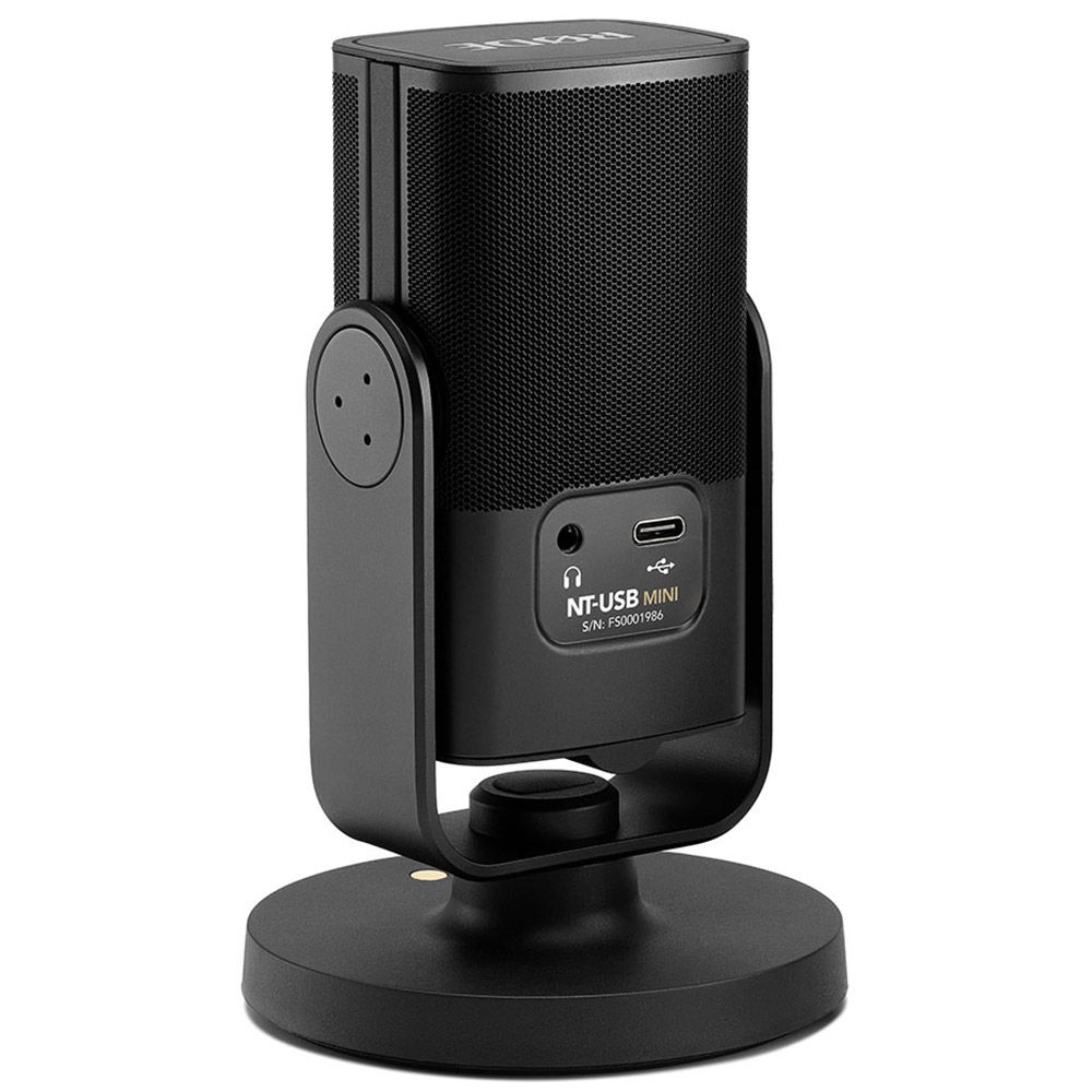 Rode NT-USB Mini USB Condenser Microphone Compatible w/PC, Mac,iPad and  Most Android Tablets