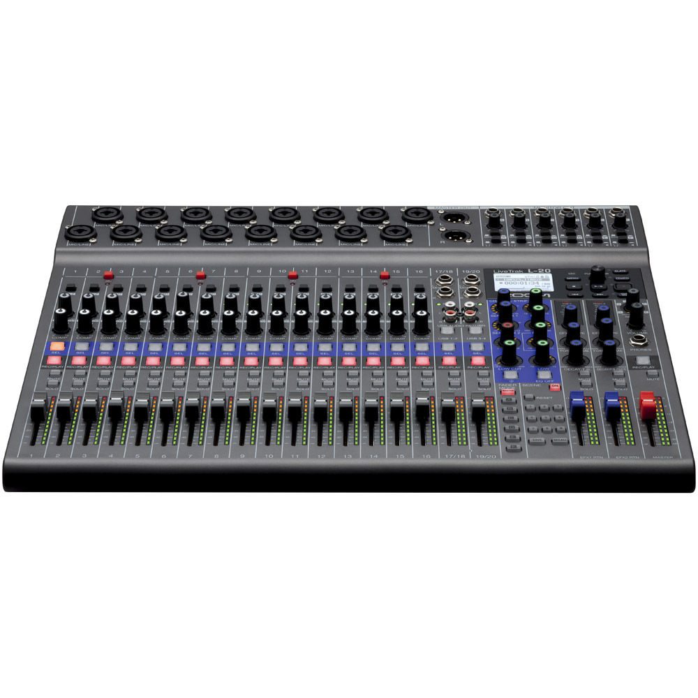 【動作確認済】ZOOM LiveTrak L-20 ＋ BTA1 Zoom LiveTrak L-20 - 20-Input Digital Mixer & Multitrack Recorder