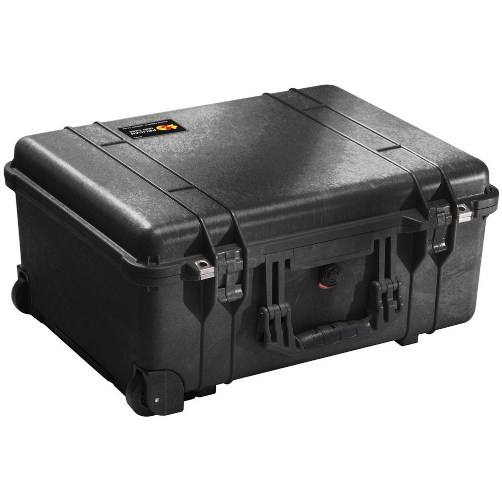 Pelican 1560SC Studio Case w/ Dividers and Lid Organizer - Black