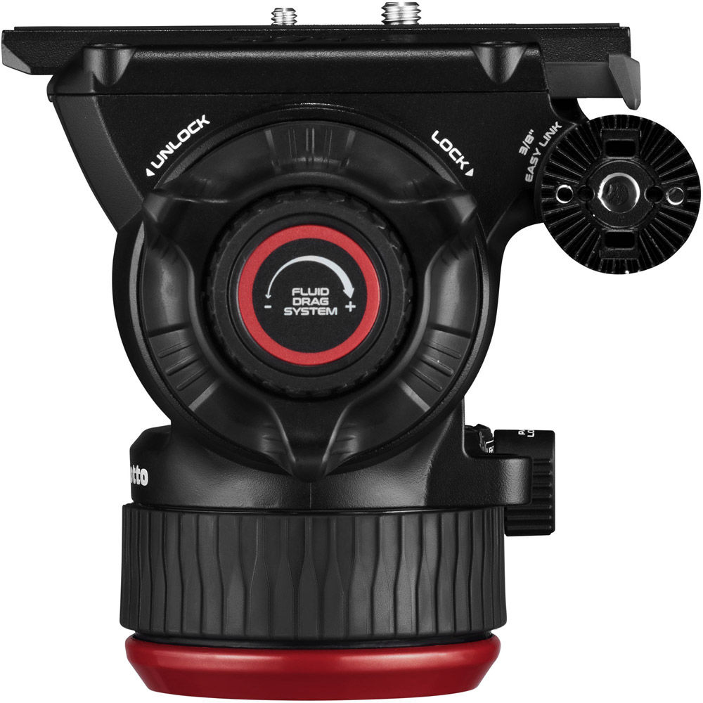 Manfrotto 504X Pro Fluid Video Head w/ Flat Base MVH504XAH Tripod