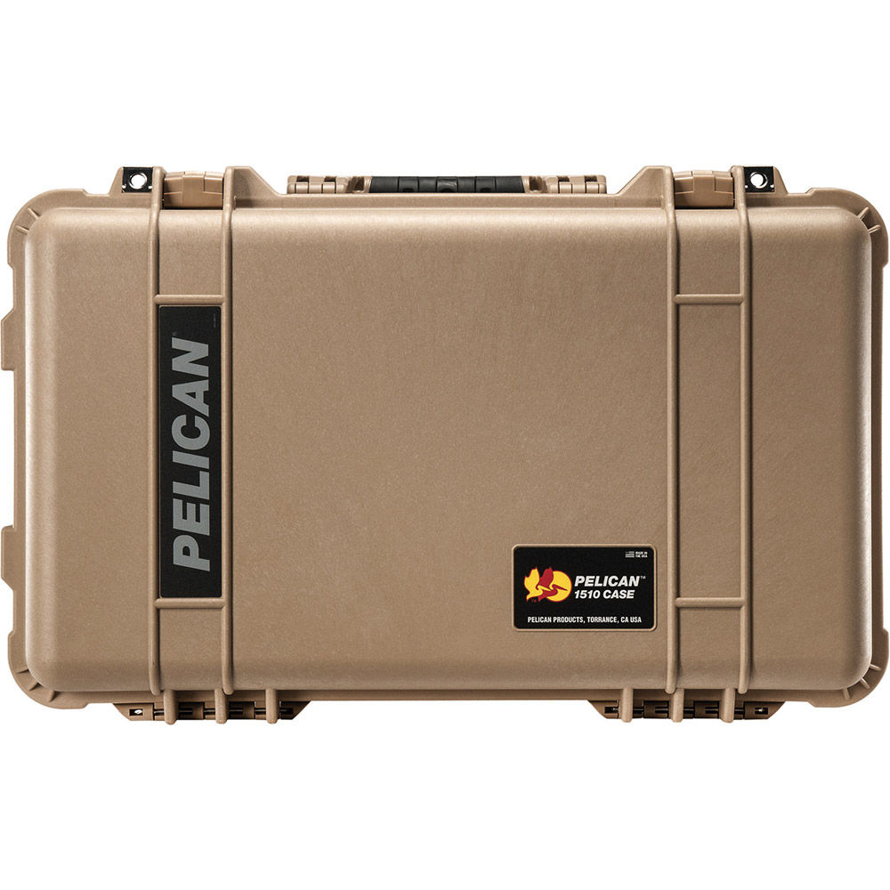 Pelican 1510 Case w/ Dividers, Retractable Handle & Wheels