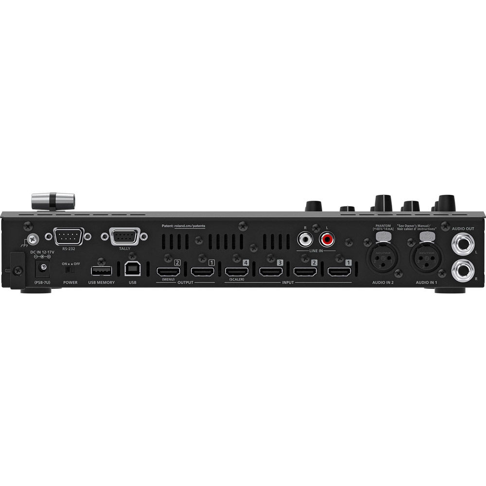 Roland V-1HD-PLUS Compact Portable 4-Channel Video Switcher Mixers