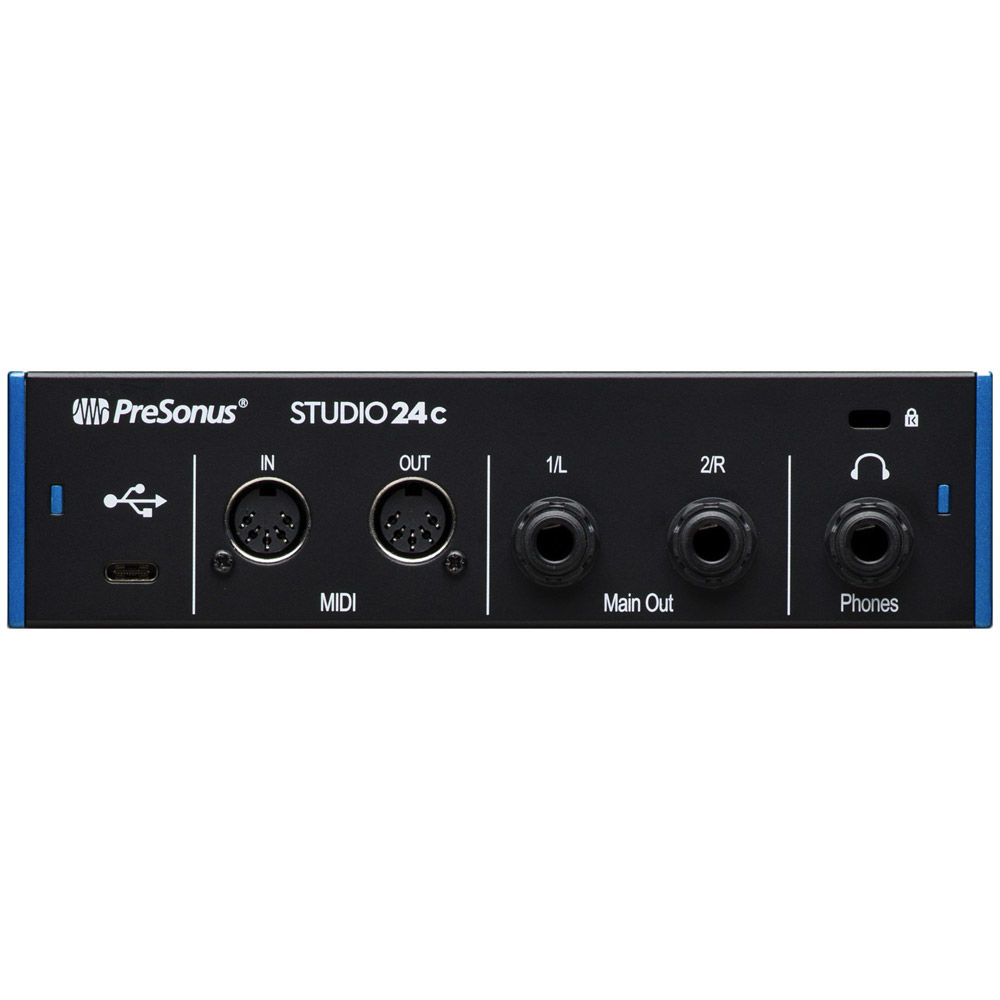 PreSonus Audio USB-C bus-powered, 2x2 audio interface for Mac® and Windows