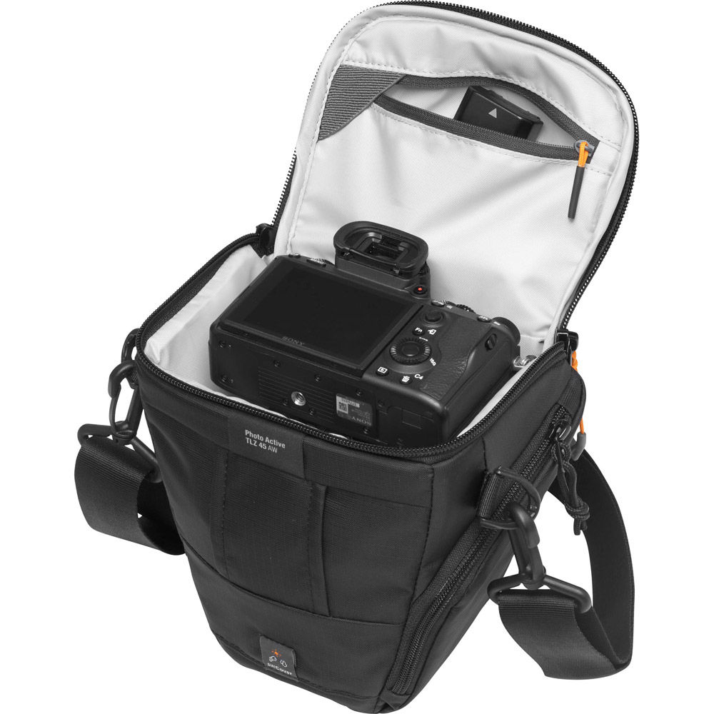 Lowepro Active TLZ 45 AW TopLoader Camera Bag (Black) LP37345 Holster
