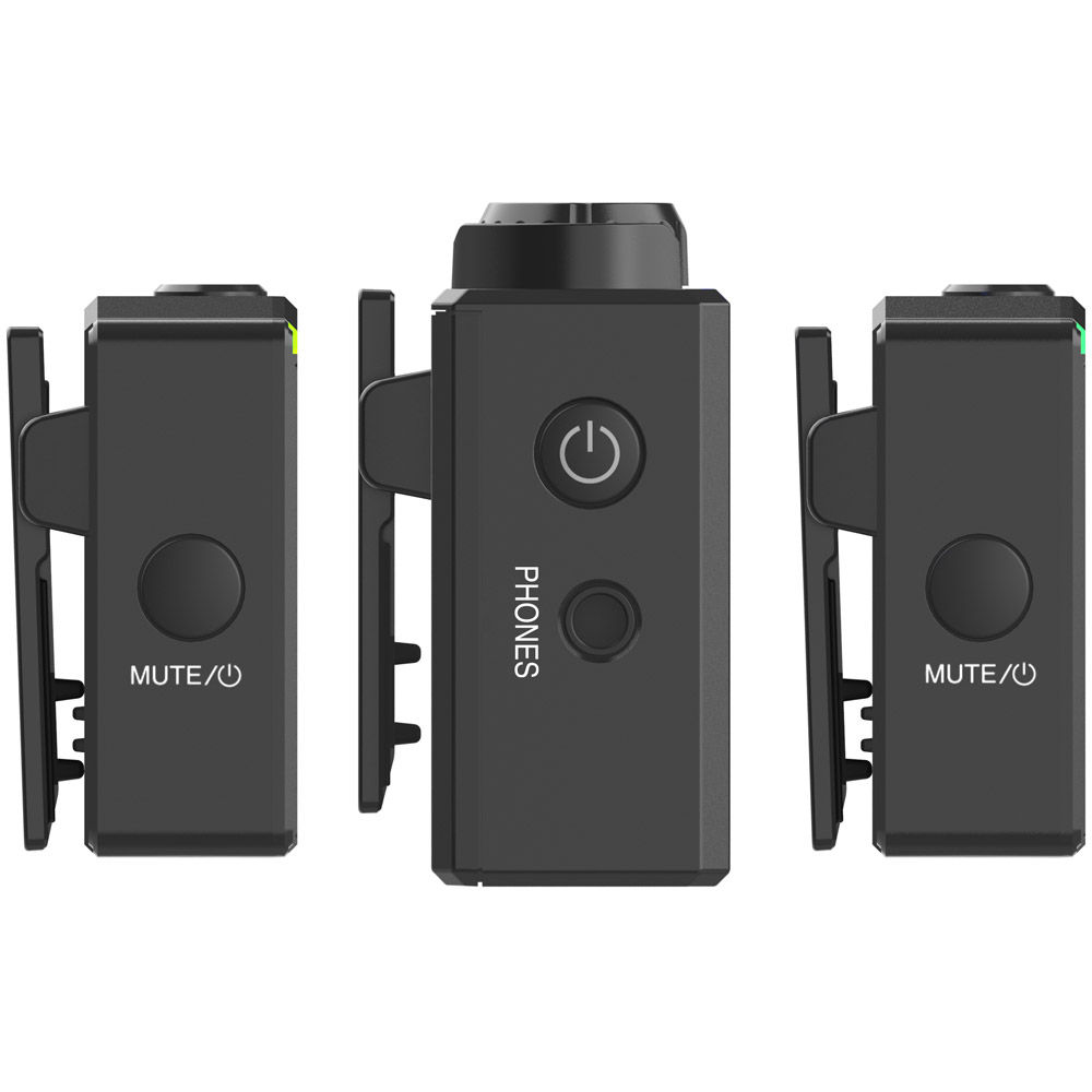 Hollyland Lark 150 Wireless Dual Lavalier Microphone System with Hollyland Lark 150 Wireless Dual Lavalier Microphone System with