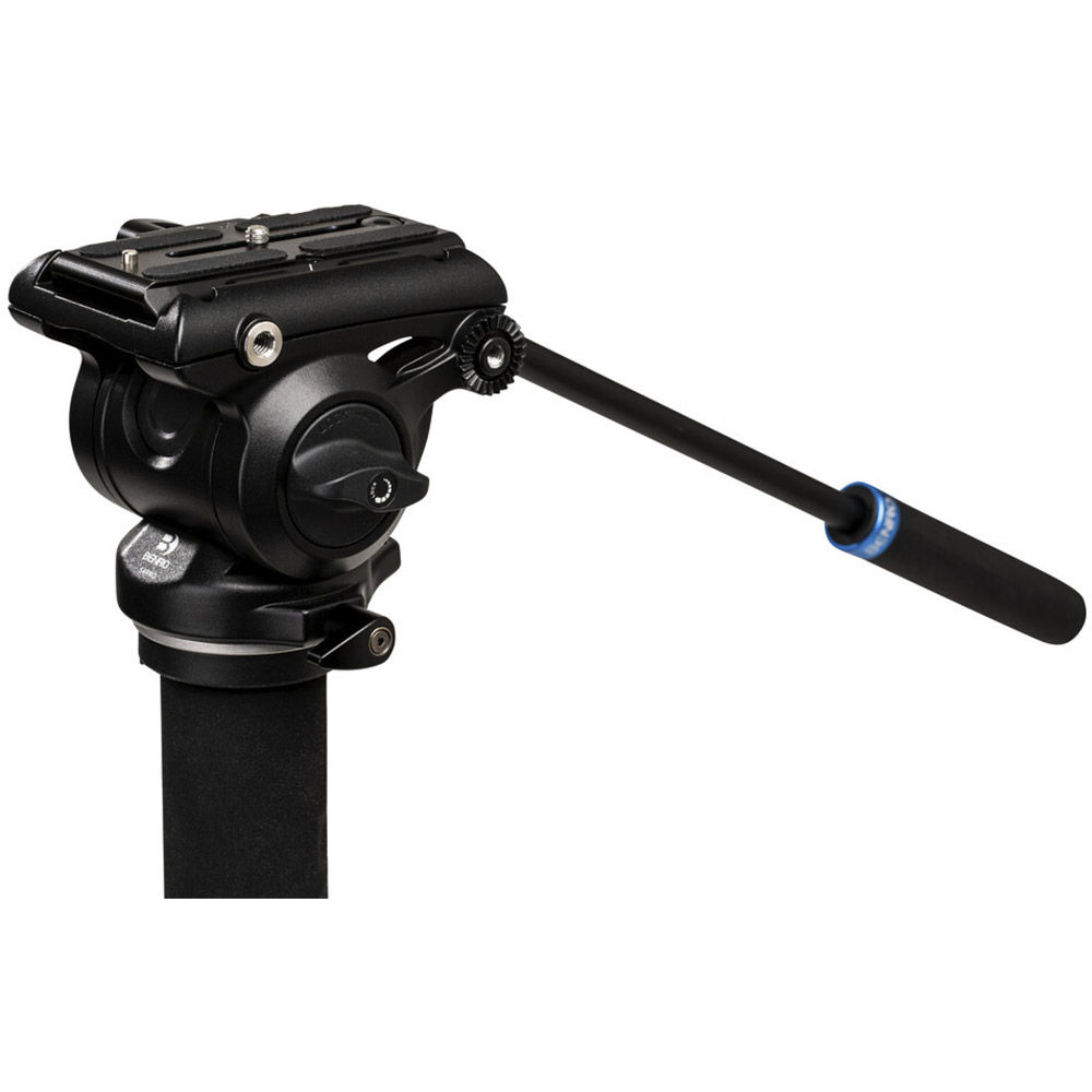 Benro A48F Aluminum Monopod Video Kit with S4PRO Head BR313051 Aluminum
