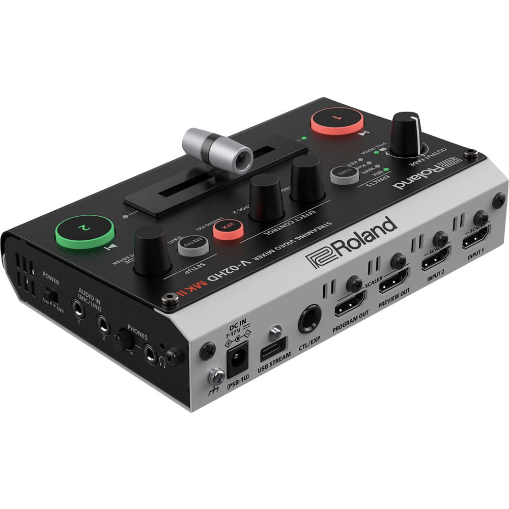 その他 Roland V-02HD MKII Roland V-02HD MK II Multi-Format Video Mixer V-02HDMK2 Streaming