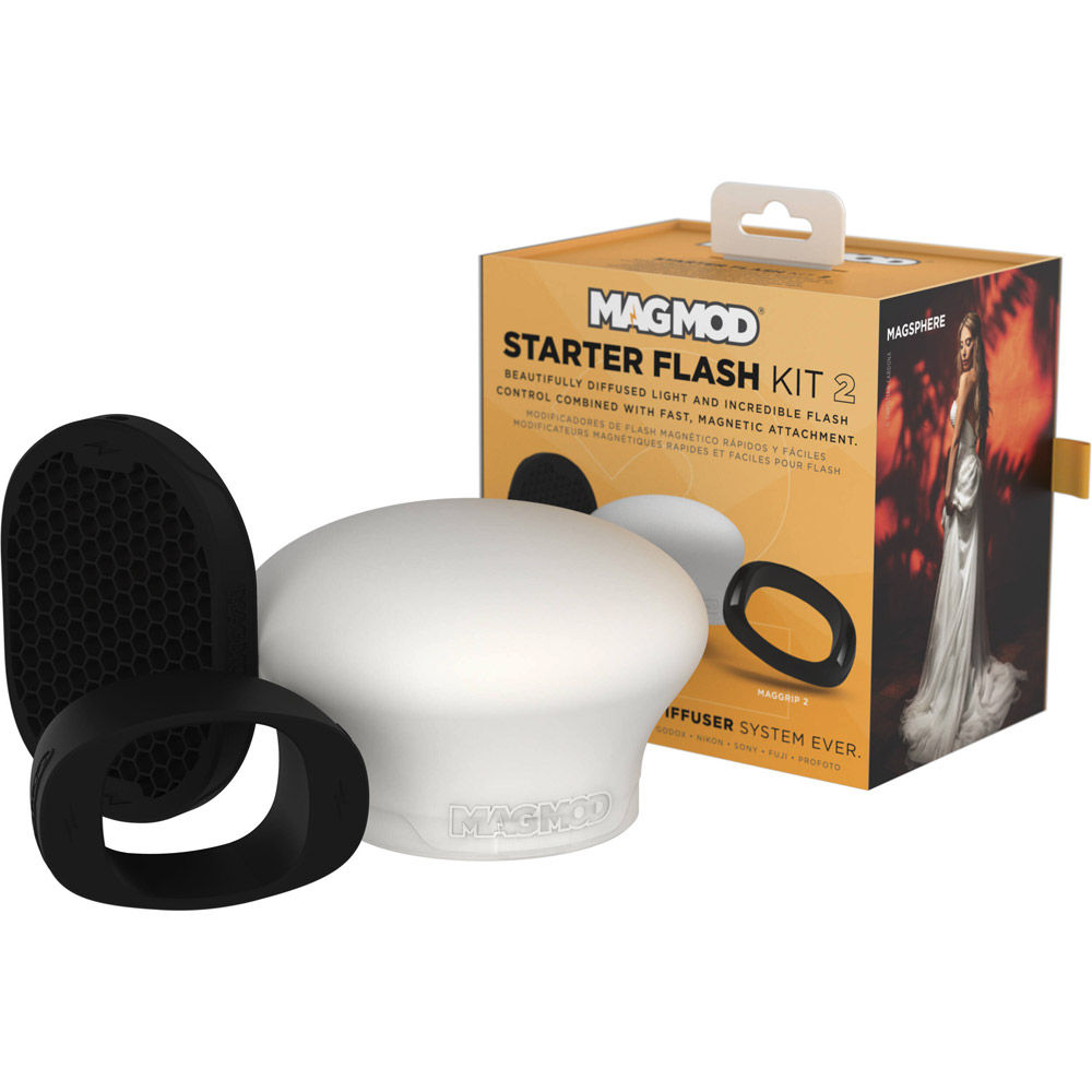 Selens Lightning Diffuser Magnetic Modifier, Light Globe, Backbound Snoot Filter, Silicone Portrait Starter Kit, Professional Lighting for Camera Flash, Speedlite Photography Photo Studio