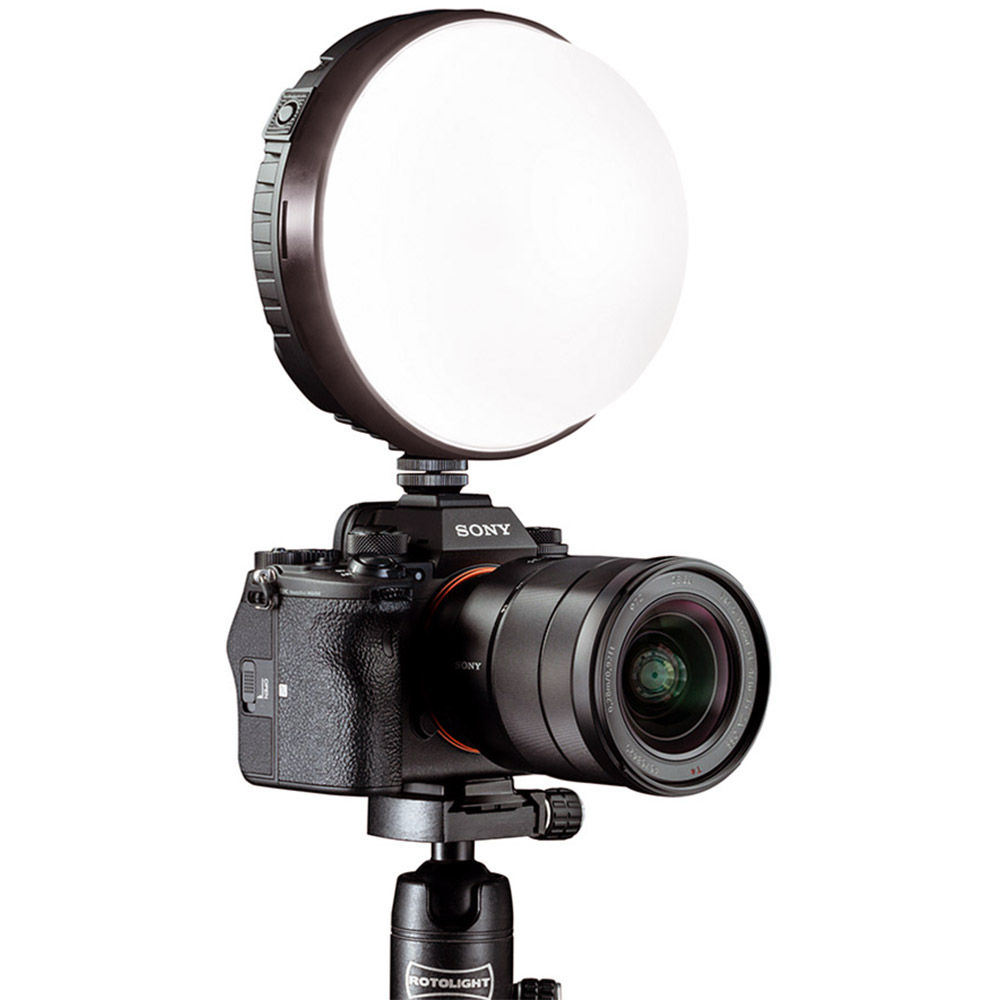 Rotolight NEO Ultimate Bundle withNEO 3, Diffuser Dome, NPF 750 Battery,  Fast Charger RL-NEO3-UB On-Camera Lighting Vistek Canada Product Detail