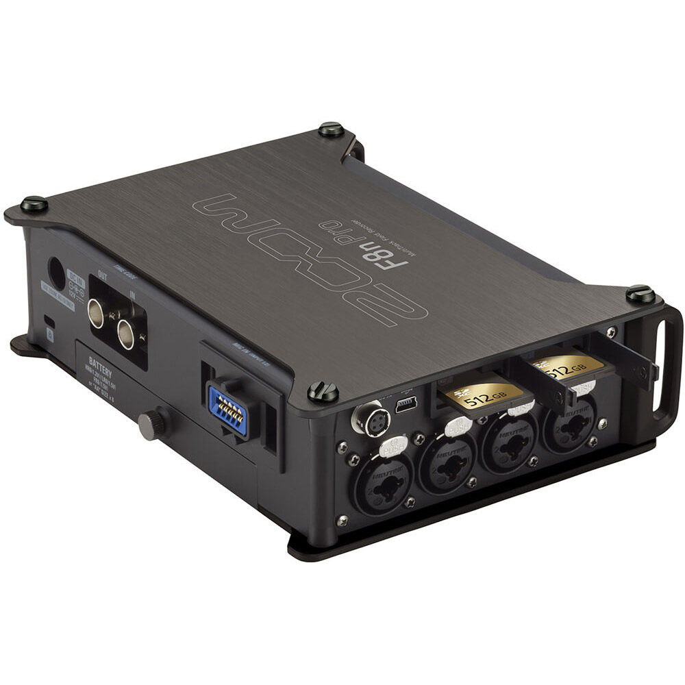 Zoom F8nPRO MultiTrack Field Recorder with 32-BIT Float Recording