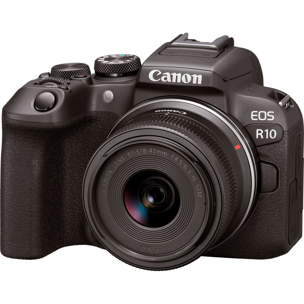 Canon EOS R10 with RF-S18-45mm F4.5-6.3 IS STM 5331C009 Mirrorless