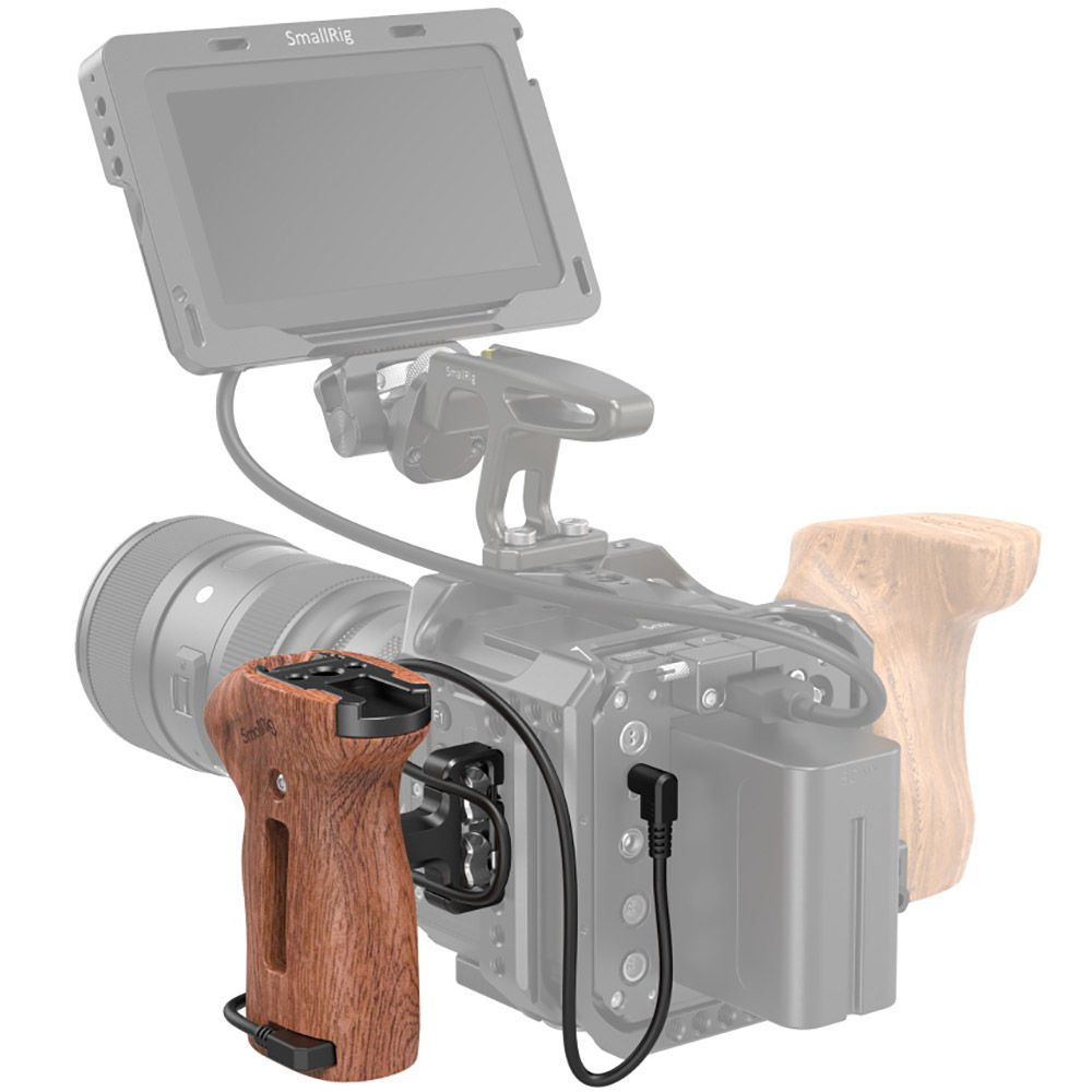 SmallRig Threaded Side Handle with Record Start/Stop Remote 3323