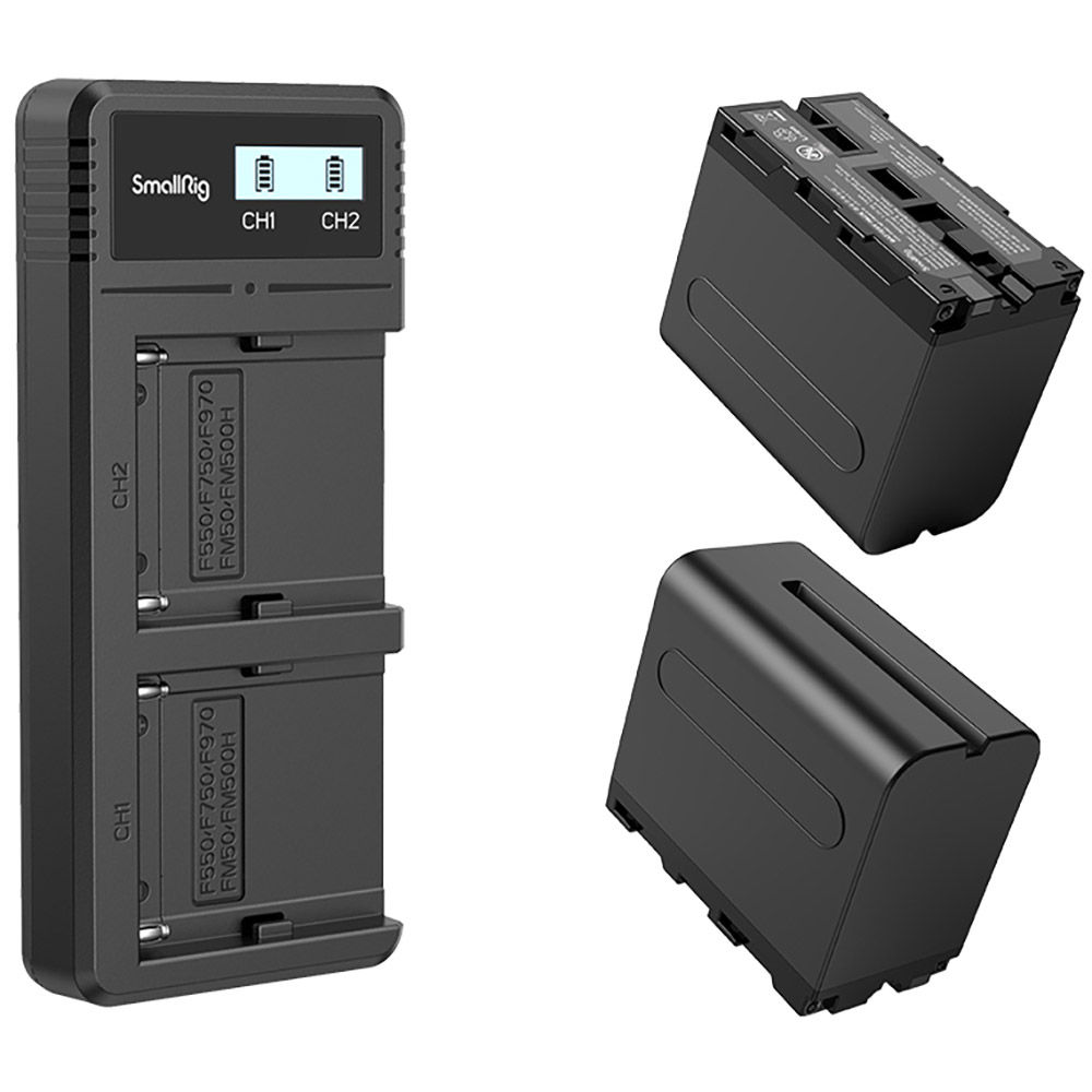 SmallRig NP-F970 Battery and Charger Kit