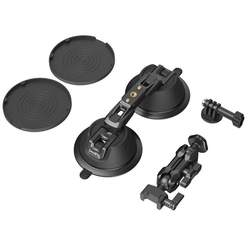 SmallRig Triple Magnetic Suction Cup Mounting Support Kit for