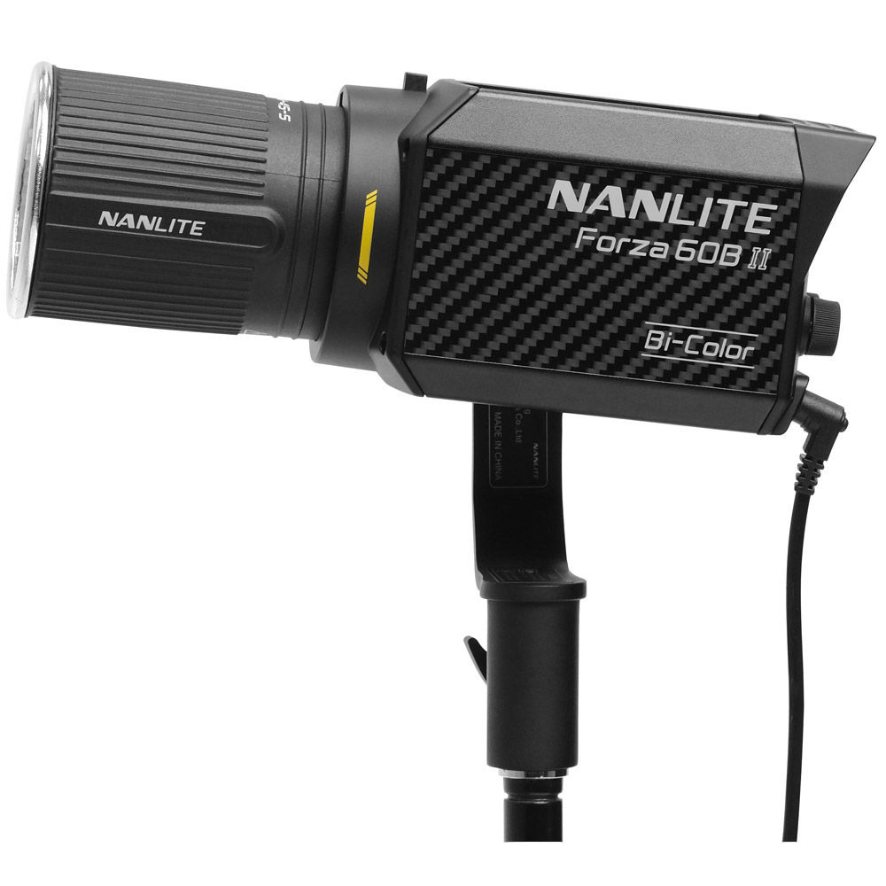 Nanlite Forza 60B II Bicolor LED Spot Light Kit GU424420 Studio 