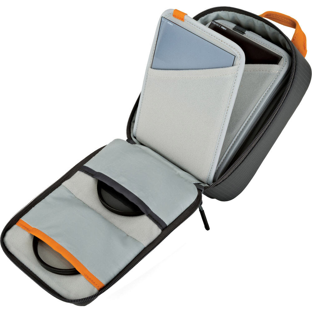 Lowepro GearUp Filter Pouch 100 (Dark Gray) LP37185-GRL Camera