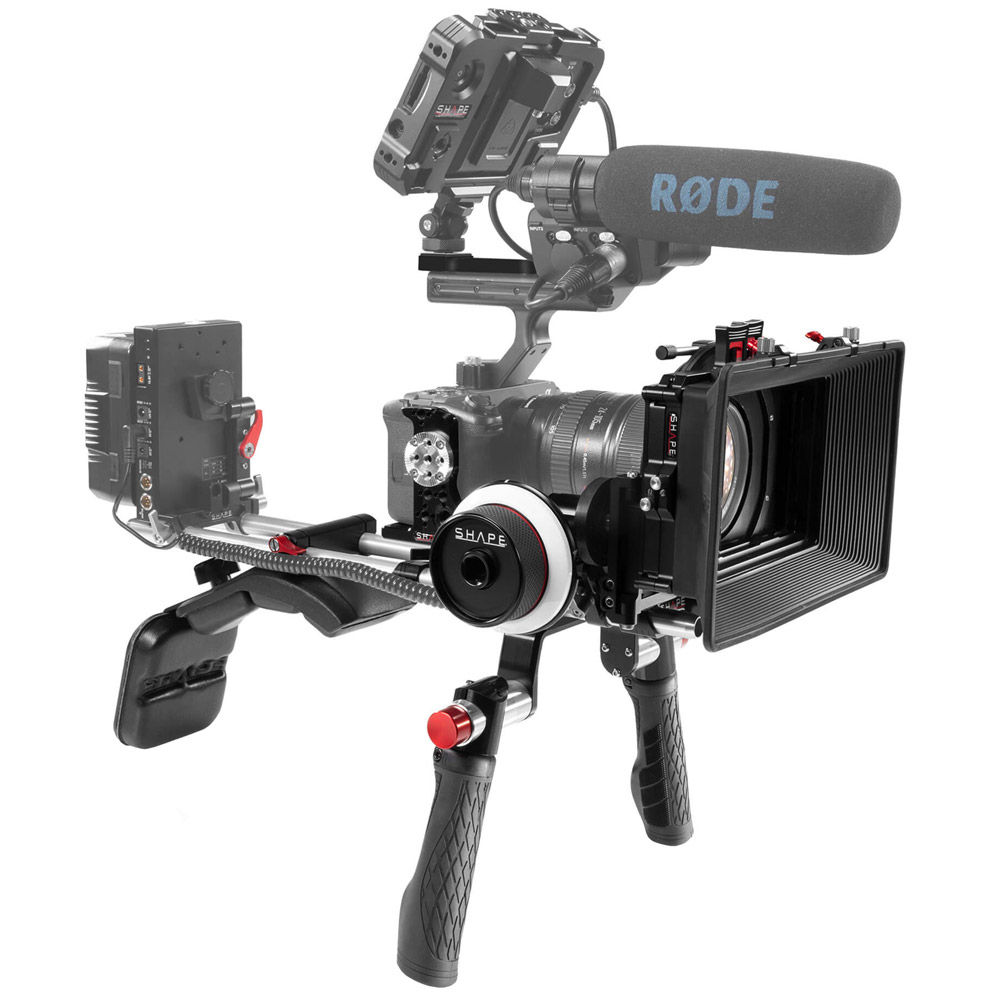 ムスタング Sony FX3 Shape WLB Shoulder Mount with Matte Box and Follow Focus for Sony