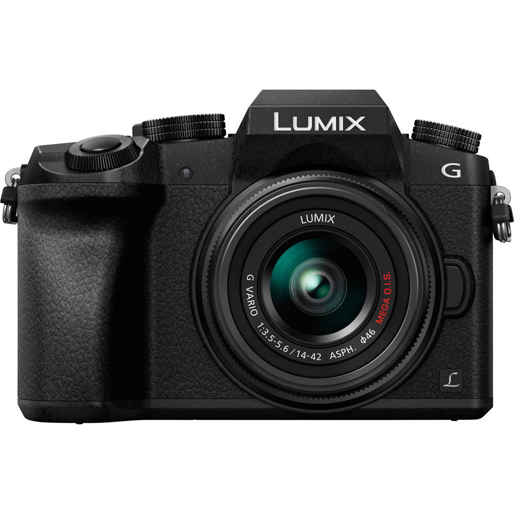 Panasonic Lumix DMC-G7 Mirrorless Kit w/ 14-42mm & 45-150mm Lenses 