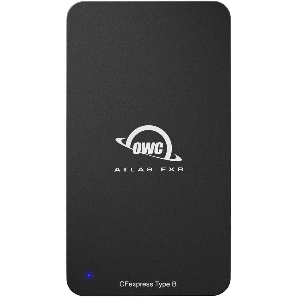 OWC Atlas FXR CFexpress Card Reader Thunderbolt 40Gb/s + USB3 up