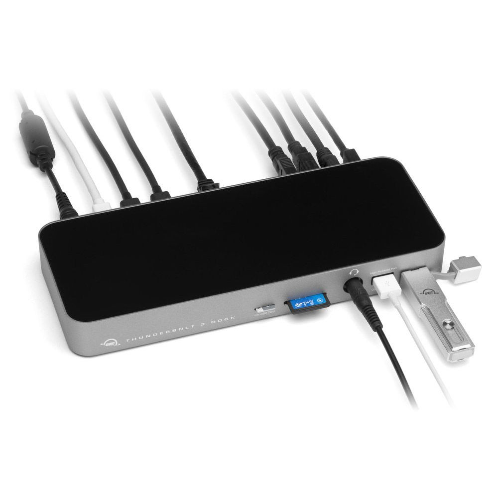 その他 OWC Thunderbolt 3 Dock OWC 14 Port Thunderbolt 3 Dock - Space Gray OWCTB3DK14PSG General