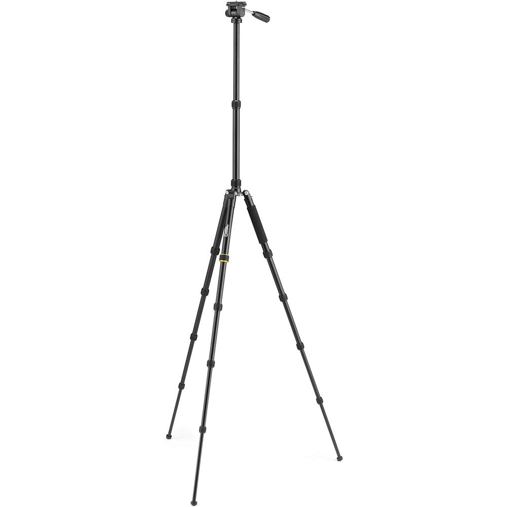National Geographic Travel Video Tripod Kit NGTRV005T Aluminum Tripod