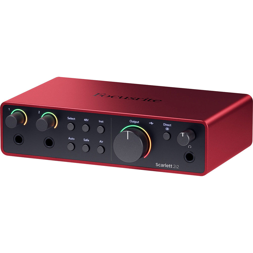 Focusrite Plc. Scarlett 2i2 USB-C Audio Interface (4th