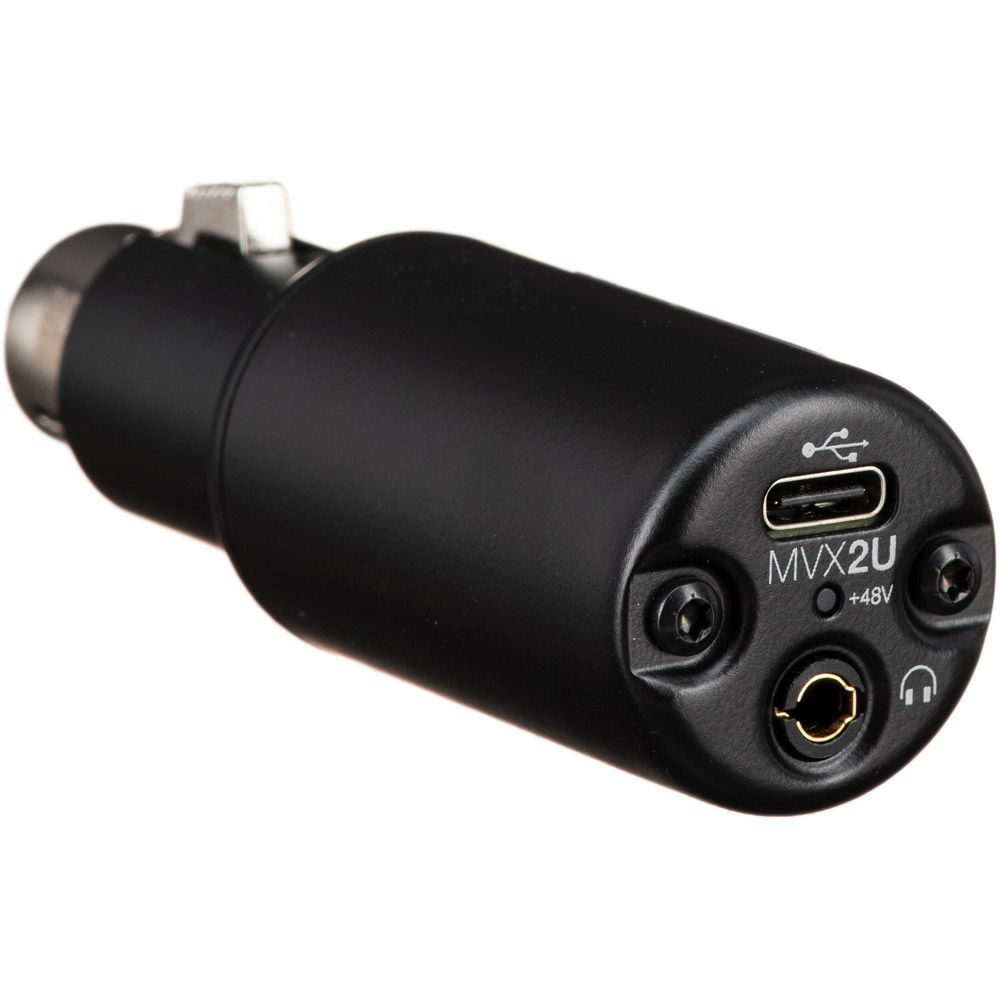 Shure MVX2U Digital Audio Interface Microphones - Vistek
