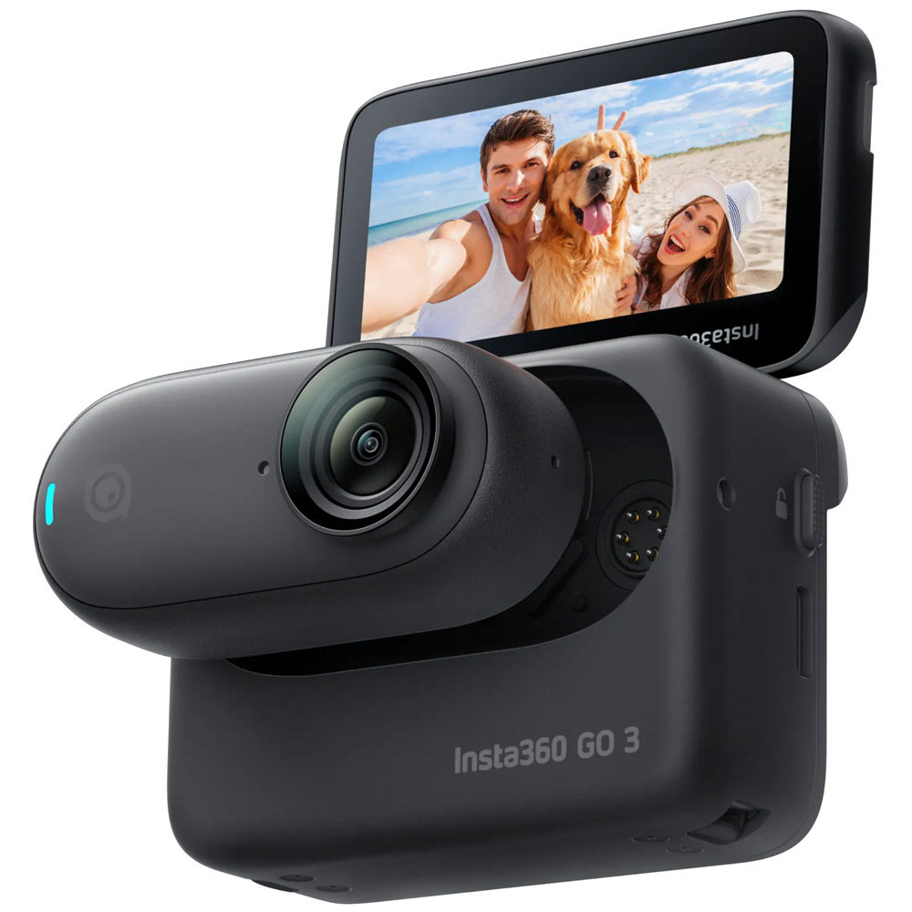 insta360 - insta360 go3 ブラック Insta360 GO 3 Action Camera Black (64 GB) CINSABKA_GO315