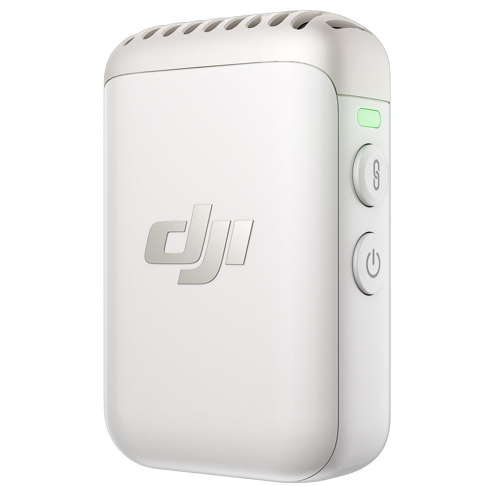 DJI Mic 2 Transmitter - Pearl White 280997 Camcorder Support