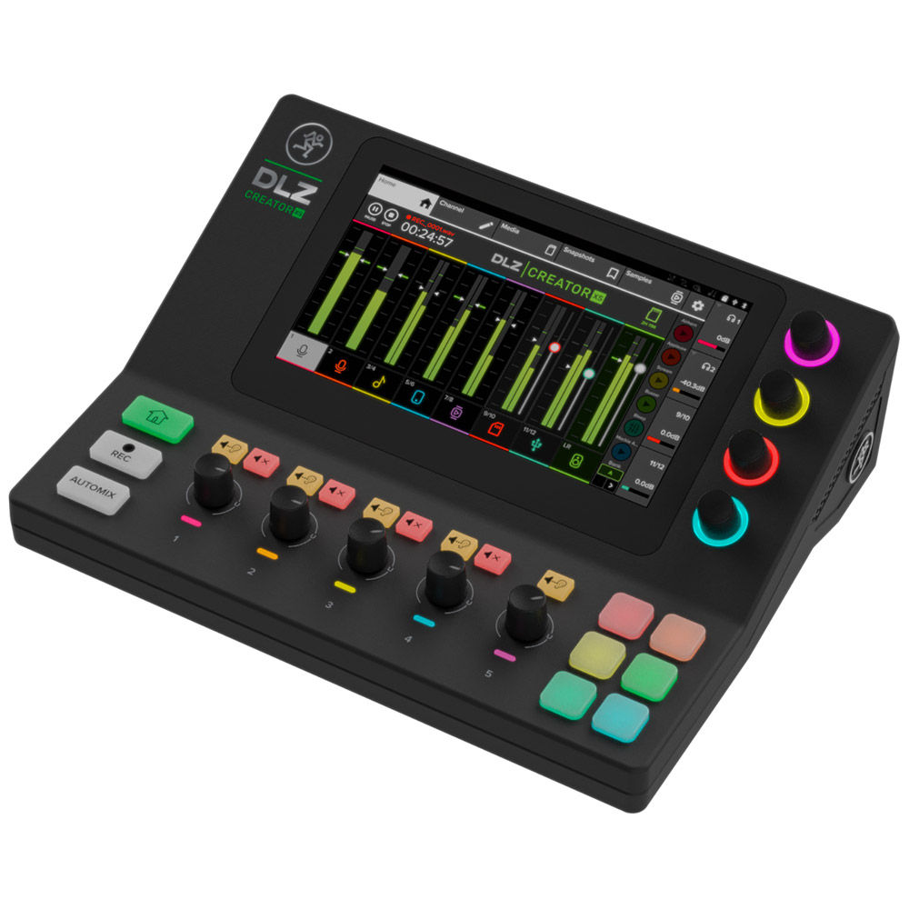 Mackie Compact Adaptive Digital Mixer for Podcasting and Streaming