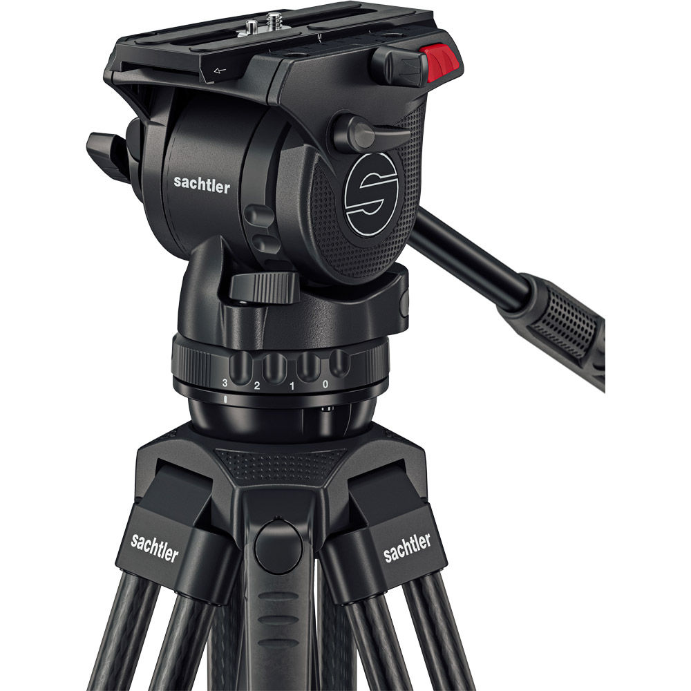 Sachtler Ace XL Mk II CF Tripod System w/Mid Level Spreader 1018CM
