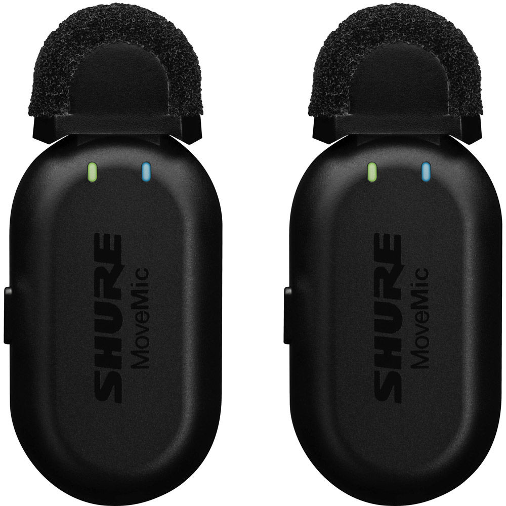 Shure MoveMic Two Receiver Kit 2-Person Clip-On Wireless