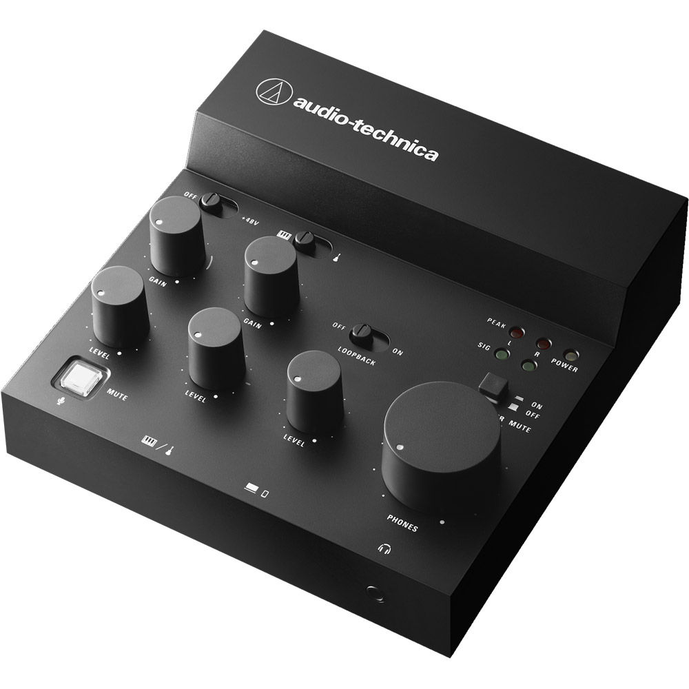 DTM・DAW at-umx3 Audio Technica AT-UMX3 Livestreaming USB Audio Mixer Audio Mixers
