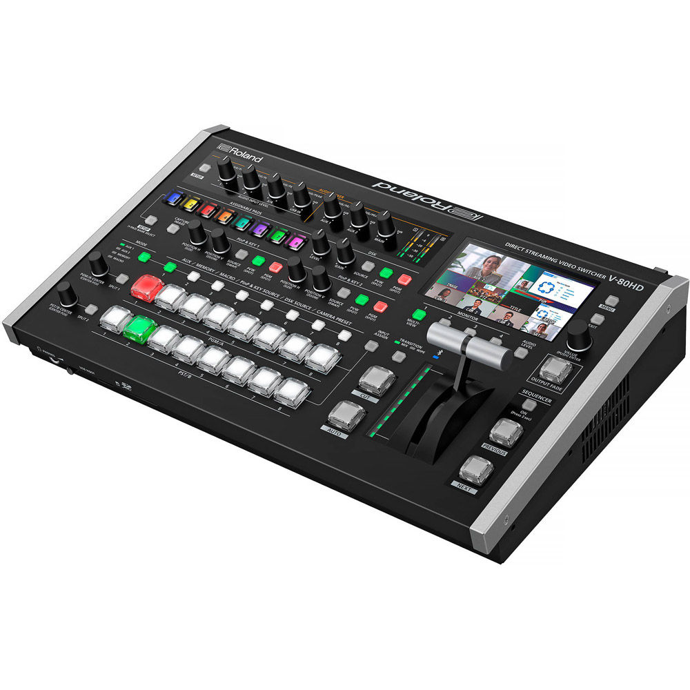 Roland V-80HD 3G-SDI HDMI ビデオスイッチャー Roland V-80HD Direct Streaming Switcher Streaming Switchers