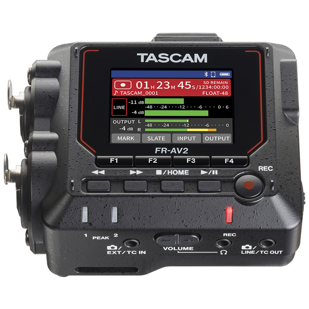 【保証書有】SR3D TASCAM セット Tascam FR-AV2 Compact 32-Bit-Float Field Recorder and Timecode