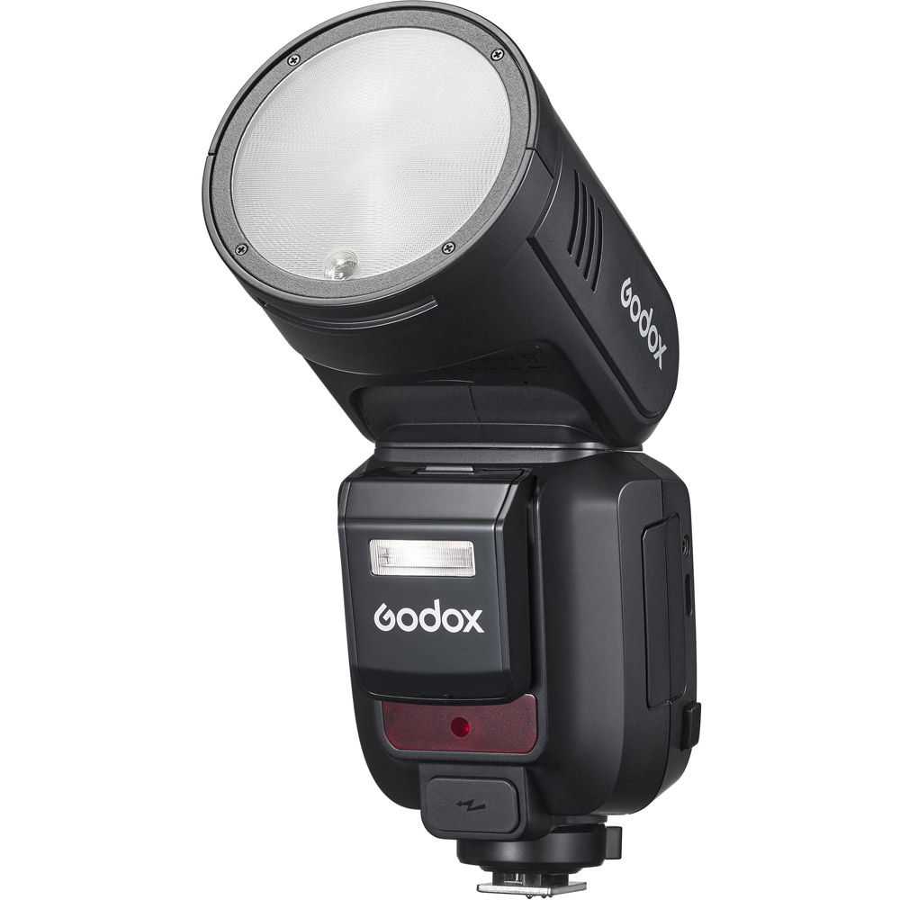 Godox V100 Round Head TTL Flash - Canon V100 C On Camera Flash