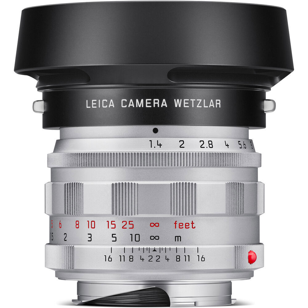 Leica 50mm f/1.4 Summilux-M Silver Chrome Lens (2025) 11714 Full