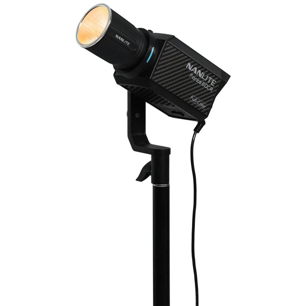 Nanlite Forza 60CR RGBLAC LED Spotlight with CRMX and Rolling Hard