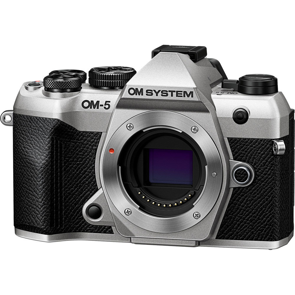 OM System OM-5 Mark II Mirrorless Body, Silver V210070SU000
