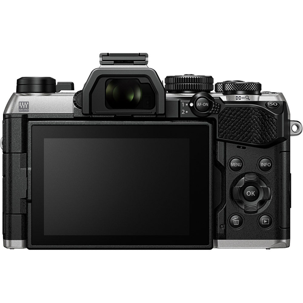 OM System OM-5 Mark II Mirrorless Body, Silver V210070SU000 Micro