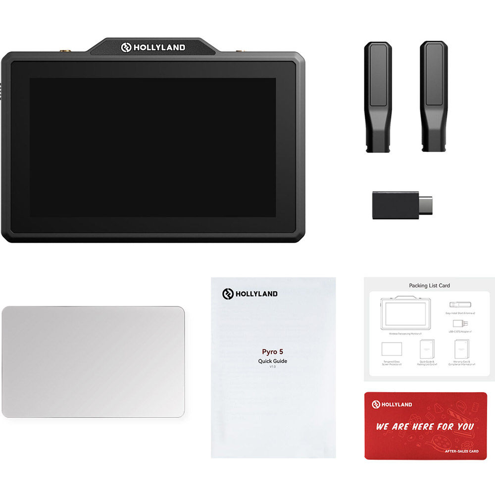 Hollyland Pyro 5 Wireless Transceiving Monitor HL-PYRO5 Production