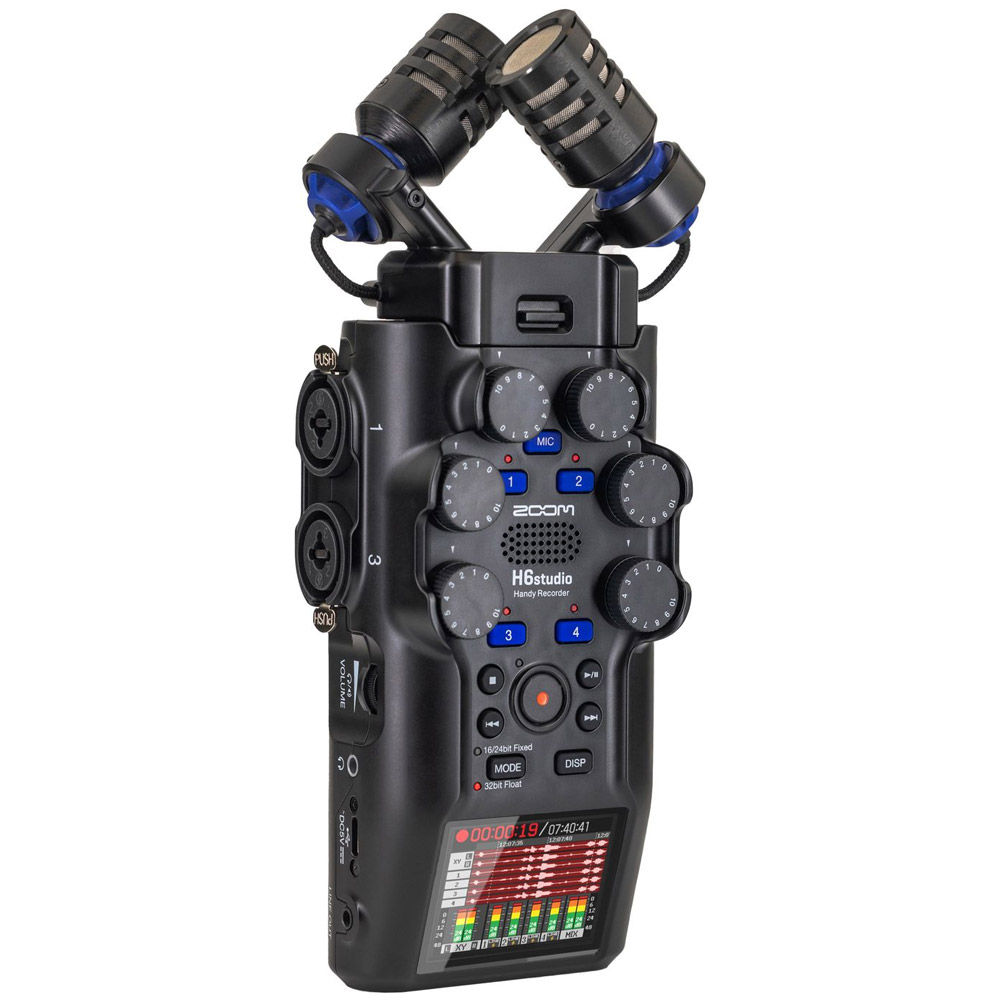 Zoom H6studio 6-Track Handy Recorder with 32-Bit Float Recording