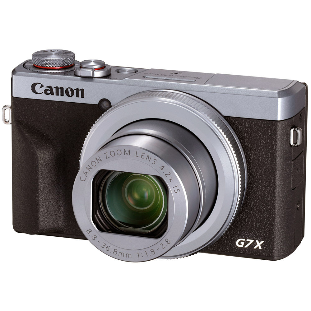 Canon PowerShot G7X Mark III シルバー Canon PowerShot G7 X Mark III - Silver 3638C001 Point & Shoot