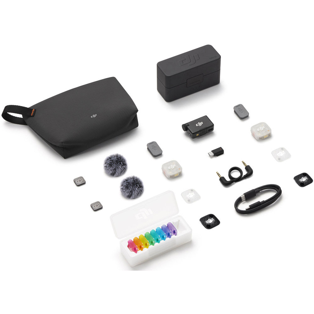 DJI Mic Mini 2S (2 TX + 1 RX + Charging Case) 24141018 Wireless