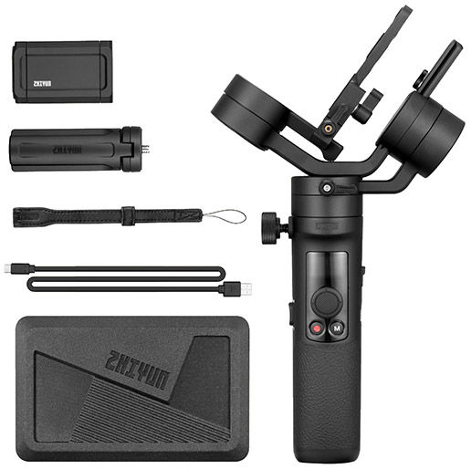 Zhiyun Crane M2 Stabilizer for Compact Mirrorless Cameras and 